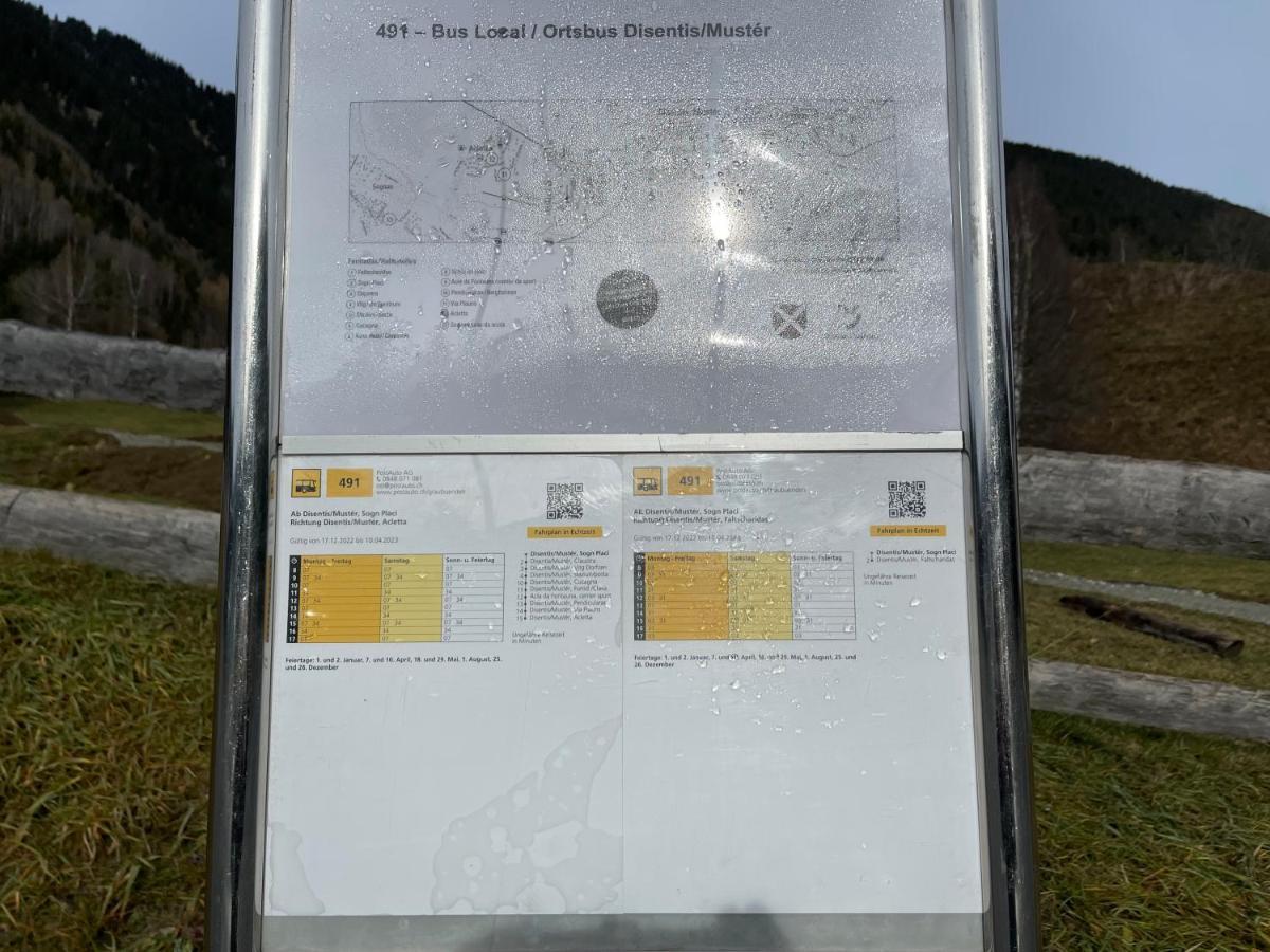 Disentis Leilighet Eksteriør bilde